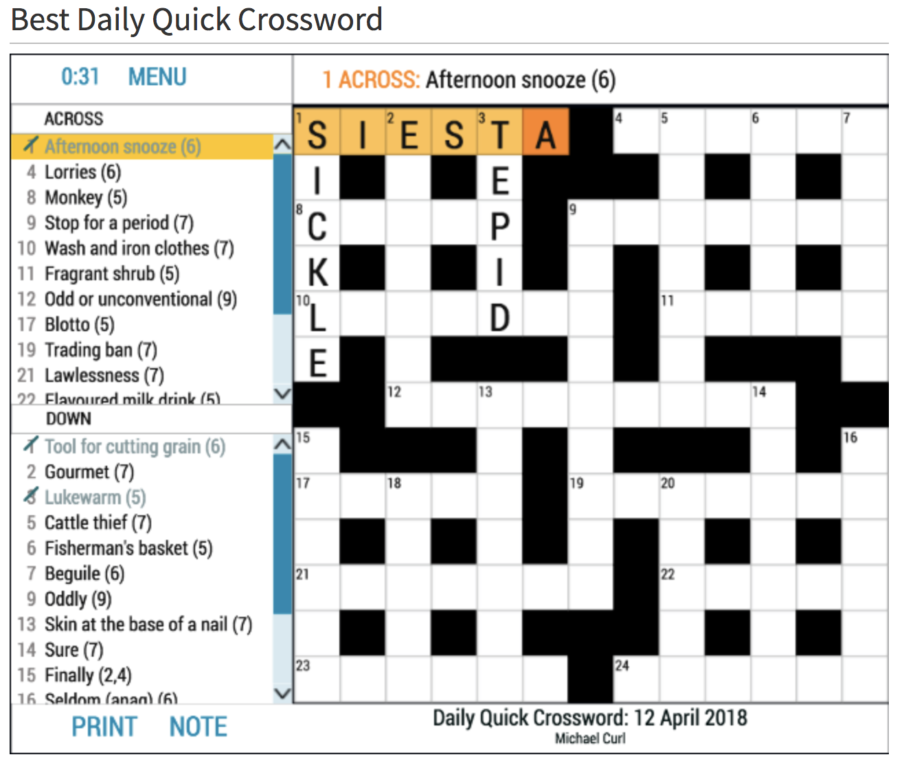 How To Play Crossword Puzzles CrosswordResources com